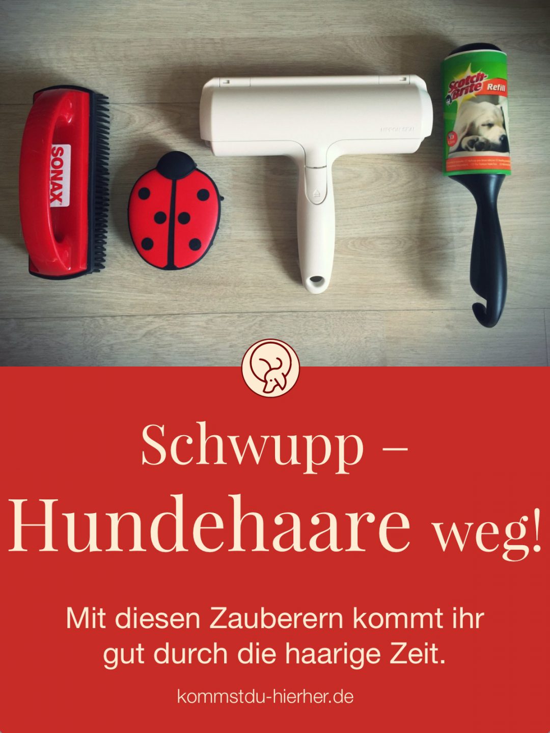 Das haarende Tier. Teil 2 Hundehaare entfernen mit Spaß. Kommst du